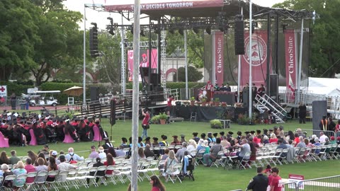 Cameron graduation from Chico State University May 2025