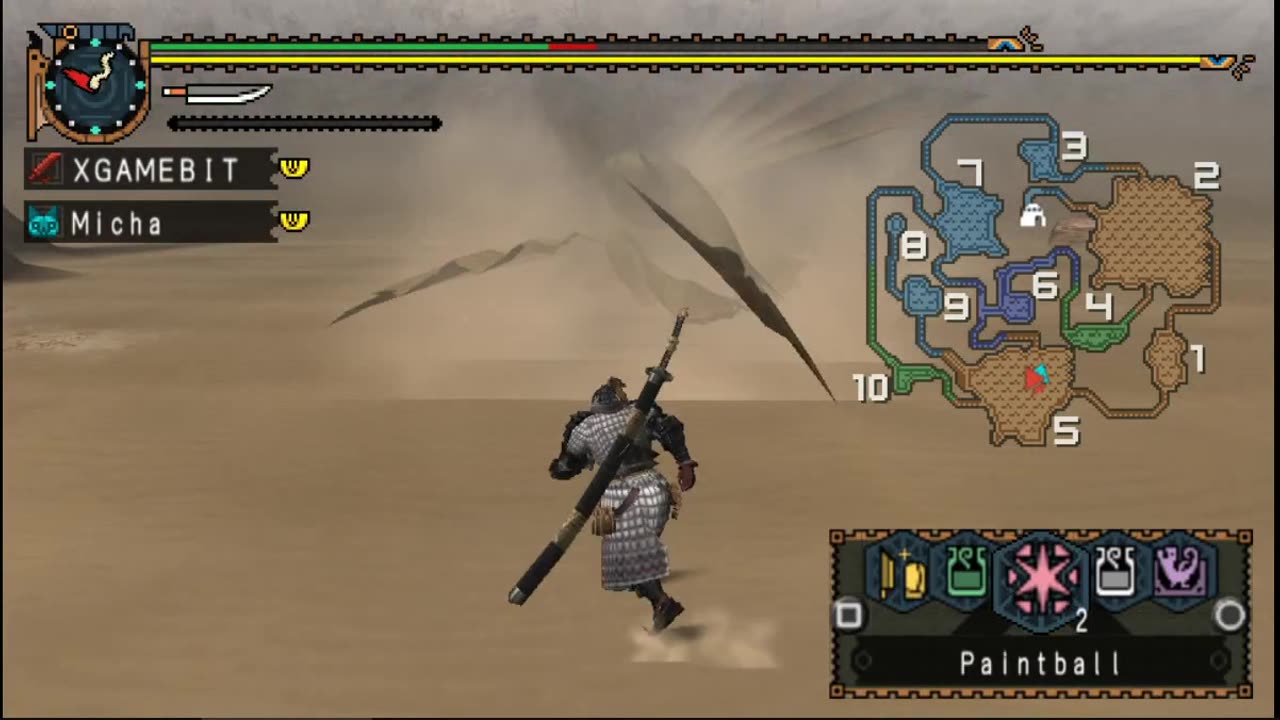 Monster Hunter Freedom Unite HD Psp PC Gameplay Part 8.