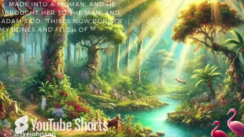 The First Union: Adam and Eve's Creation #motivationalvideo #bibleverse #motivation #love
