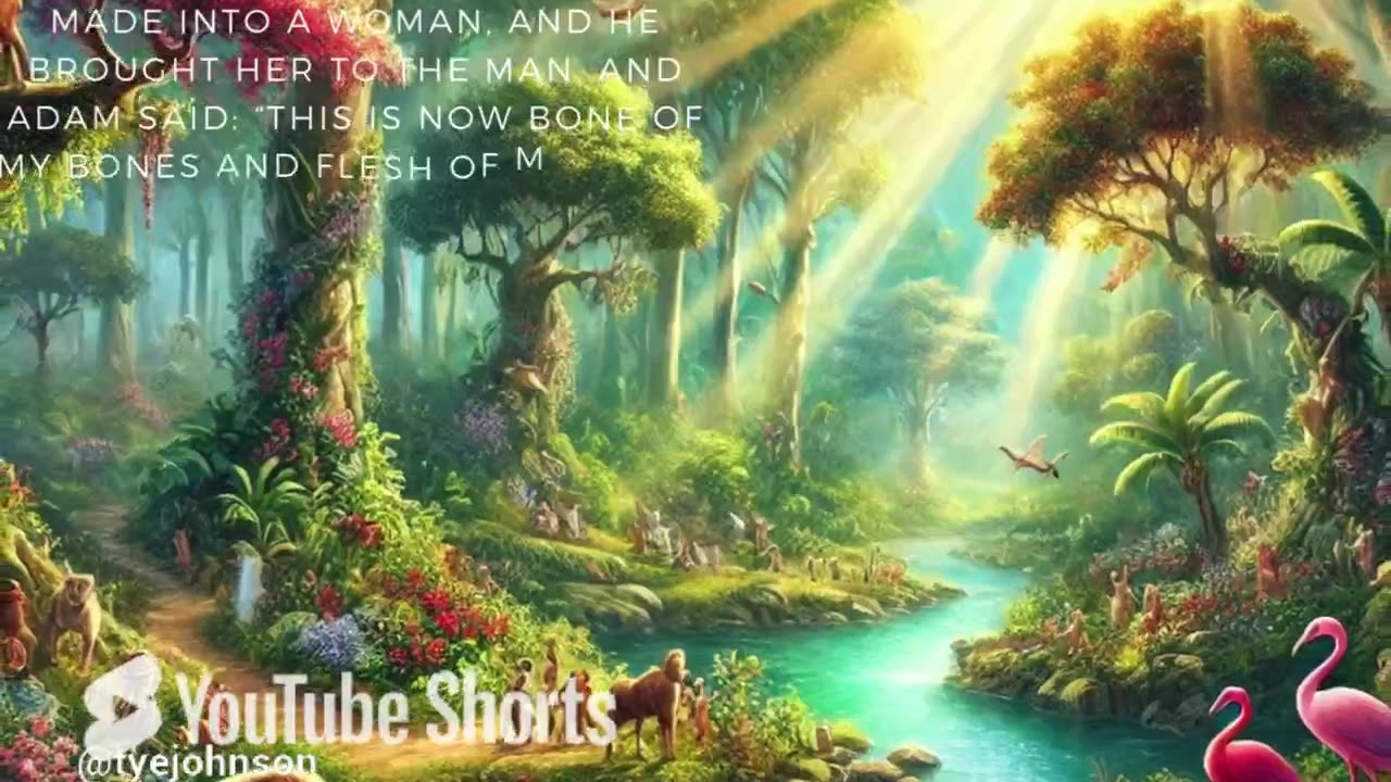 The First Union: Adam and Eve's Creation #motivationalvideo #bibleverse #motivation #love