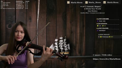 🎻💫 "A Whole New World" (Alan Menken) — Violin Cover from the movie "Aladdin" ✨