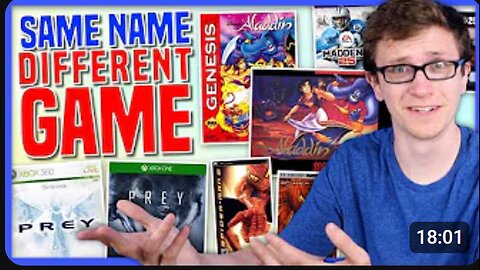Same Name, Different Game? | Scott The Woz Explores Gaming’s Most Confusing Titles