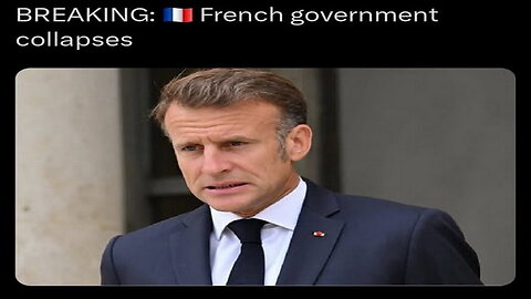 FREN NEWS17 - THE FRENCH GOVERNMENT COLLAPSES