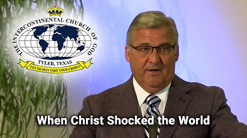 When Christ Shocked the World