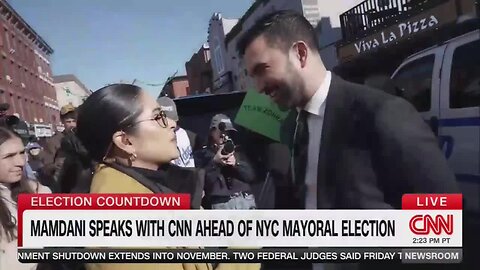 CNN Reporter Asks Mamdani What’s His Reaction to Hakeem Jeffries Saying He’s Not the Future of the Dem Party