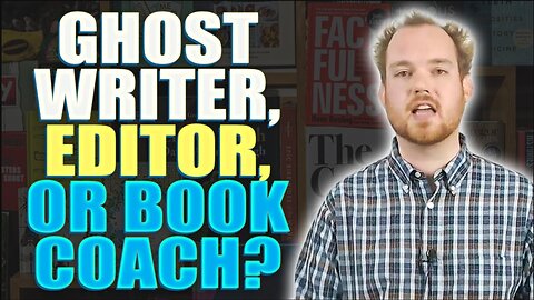 Ghostwriter, Editor, or Book Coach? Tips ft. Celebrity Ghostwriter and Writing Coach Joshua Lisec