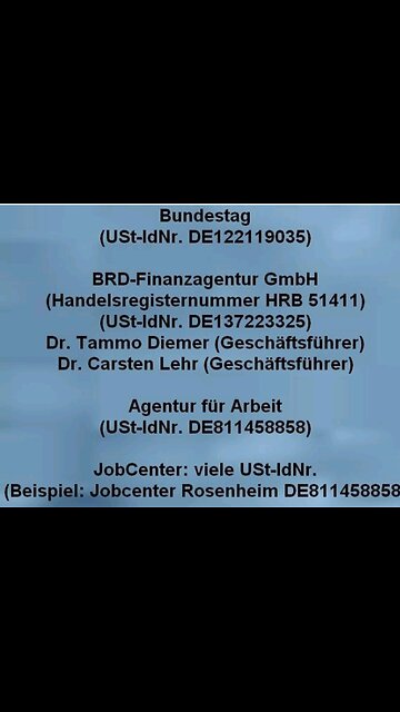 DIE BRD IST KEIN STAAT ! Der IGH in Den Haag bestätigt implizit die Staatssimulation BRiD.