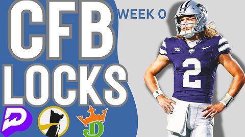 CFB WEEK 0 - BEST BETS - TOP PLAYER PROPS