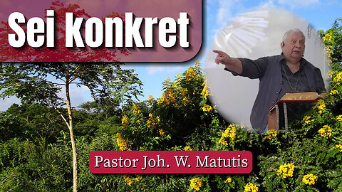 Sei konkret