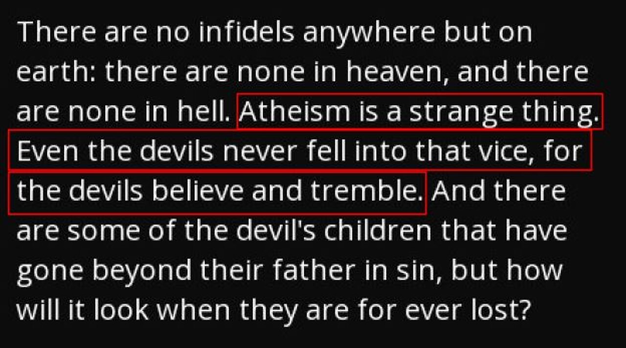 Devils "confessing Jesus" yet believing there is "one God"!