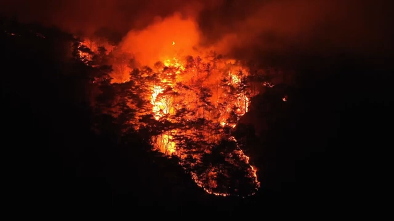 South Korea authorities battle county's worst-ever wildfire