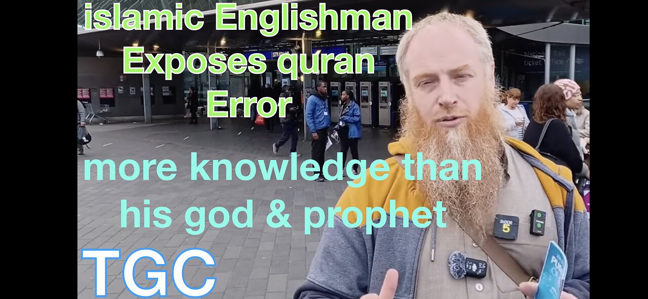 islamic Englishman Exposes Error In quran | Speakers Corner | Dawah | Yusuf | Gospel | islam