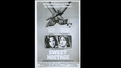 1975 Linda Blair, Martin Sheen in SWEET HOSTAGE