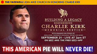The Charlie Kirk Memorial Service-LIVE!