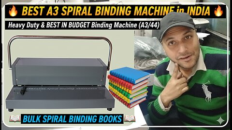 Get Cheap & Best Spiral Binding Machine in Saharanpur | Best Buy at AKS Automation