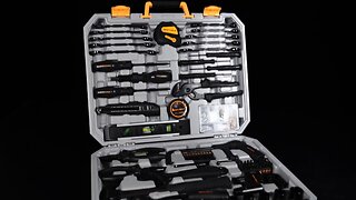 218-Piece Professional Household & Auto Repair Hand Tool Kit with Durable Storage Case