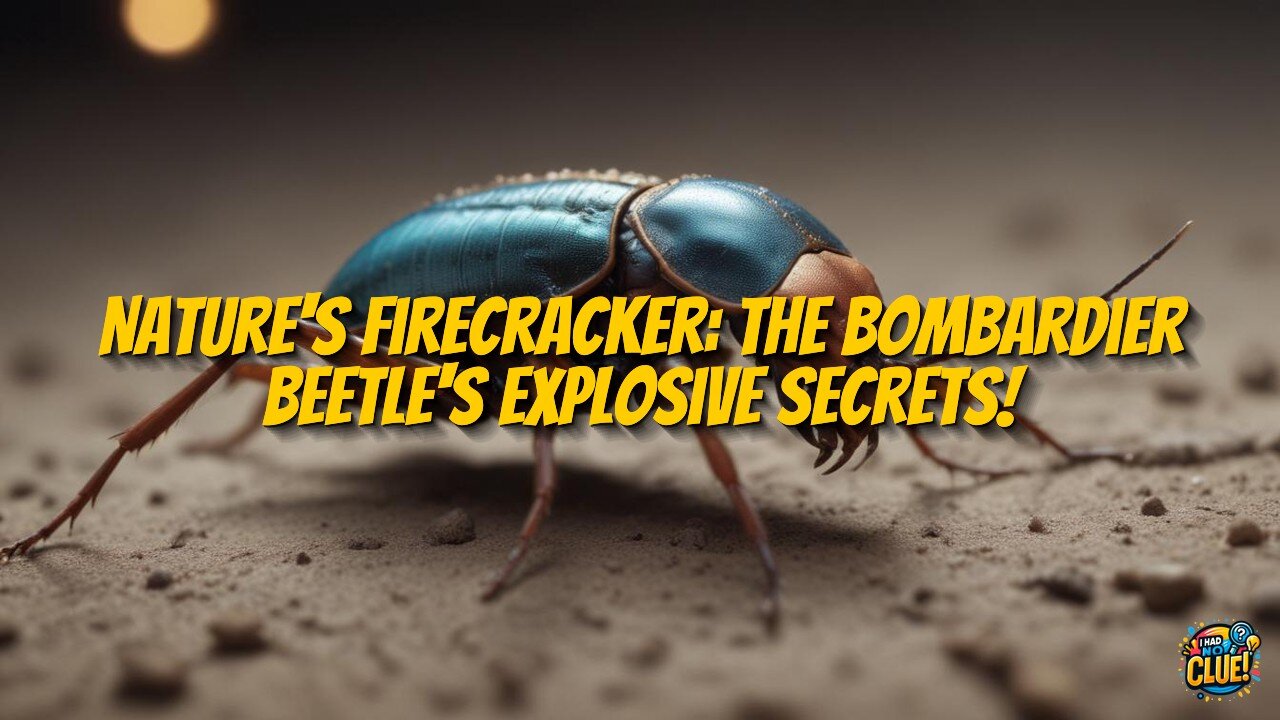 Unveiling the Bombardier Beetle's Explosive Evolution