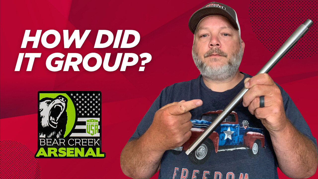 Bear Creek Arsenal BC-200 Lightweight and Threaded Barrel Accuracy Test