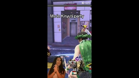 Kiryu ready for a diddy party