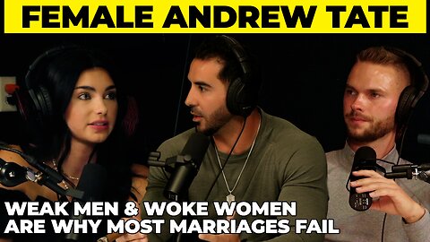 Savanna Stone The Female Andrew Tate Explains Why Marriage Only Works When The Man Is The Leader
