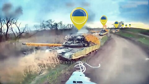 Shocking Ambush: Russian Forces Decimate Ukrainian Tank Convoy
