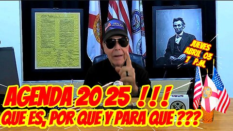 911, AGENDA 2025 , QUE ES, PORQUE Y PARA QUE ? - 04.03.2025 - 7 PM