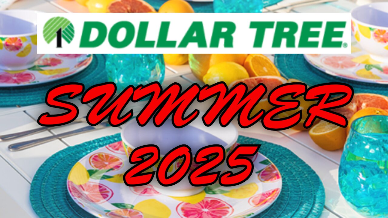 Dollar Tree 2025 Summer Shop Along
