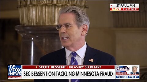 Treasury Secretary: We're Following The Somali Fraud Money!
