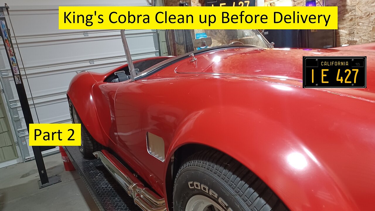 Cleaning up the King's Cobra Part 2