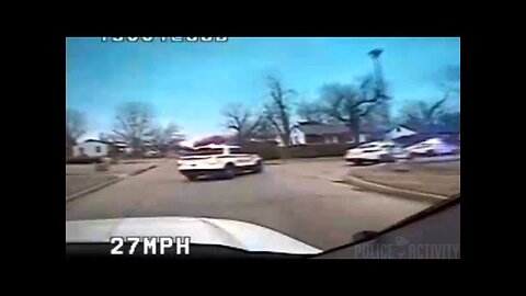 Dashcam Video Shows Chase With Tulsa Shooting Suspect