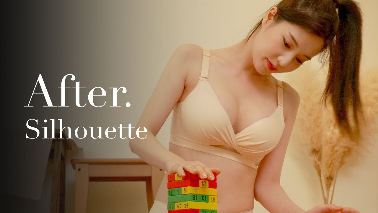 두꺼운 패드가 자연스럽게 볼륨을 만들어줬어요 | Thick Padding That Creates Natural Volume