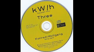 3 kW/h ~ Konrad Schnitzler + Wolfgang Seidel