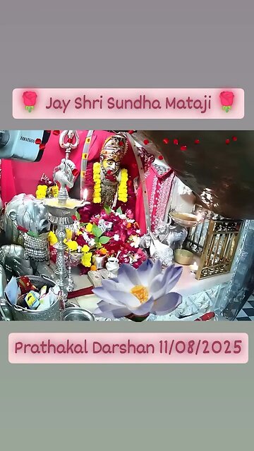 11.8.2025 SUNDHA MATA AARTI DARSHAN