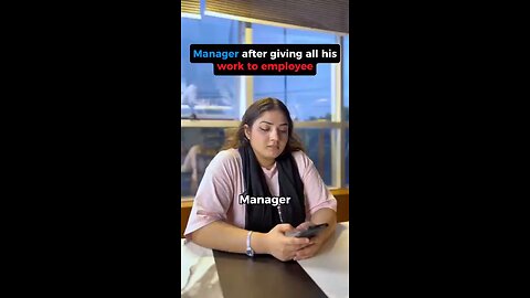 Manager_after_giving_all_his_work_to_employee_#shortviralreel_#memes_digiinn_#viral_#funny_#foryou