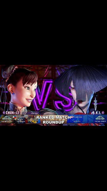 Kuya Kalbo SF6 Ranked Match Roundup. Chun Li Master Rank [Hori Fight Stick]