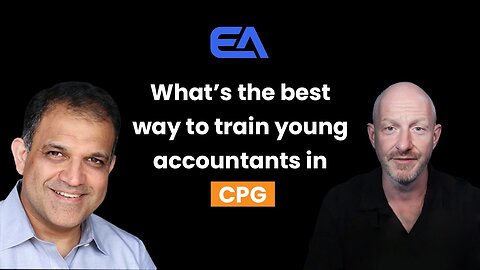 What’s the best way to train young accountants in CPG
