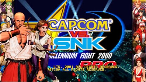 Capcom Vs. SNK: Millennium Fight 2000 Pro - Arcade - Yuri r1/Geese Howard r3