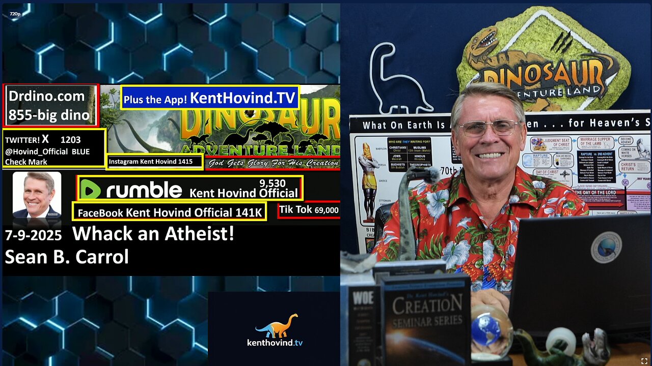 Whack an atheist: Sean B. Carrol