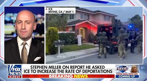 Stephen Miller Declares War on Biden Illegals, Aims for 3,000 Daily ICE Detentions