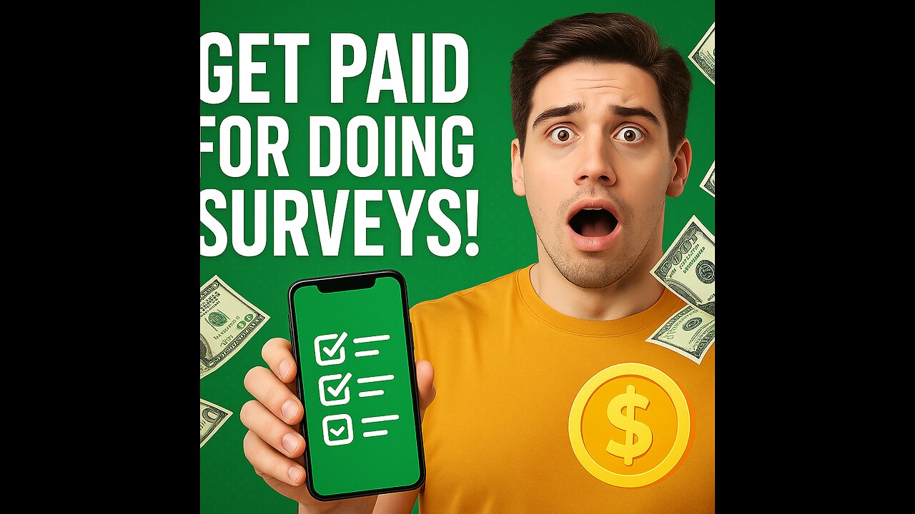 Get Paid for Doing Surveys! (Make Money Online Fast & Easy)