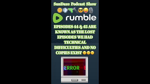 EPISODES 45 & 46 ARE KNOWN AS THE LOST EPISODES ☹️☹️☹️