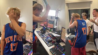 JasonTheWeen DESTROY Streaming Setup after Losing $20k Betting On New York Knicks
