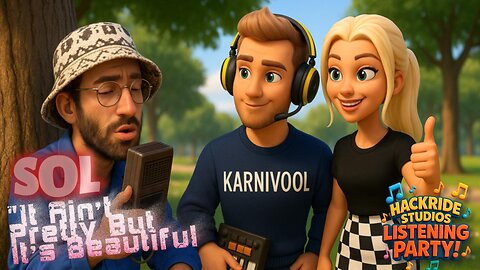 Hackride Studios Listening Party - SOL - 'It Aint Pretty, but it's Beautiful'