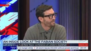 The influence and political danger of The Fabian Society. - Adam Brooks on GB News