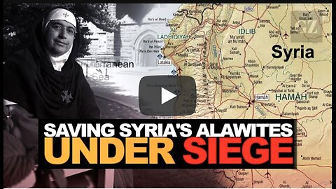 Max Blumenthal w/Mother Superior Agnes Mariam De La Croix, a Lebanese Christian nun"