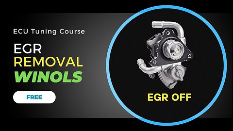 WinOLS EGR Removal Guide For EDC16 ECU