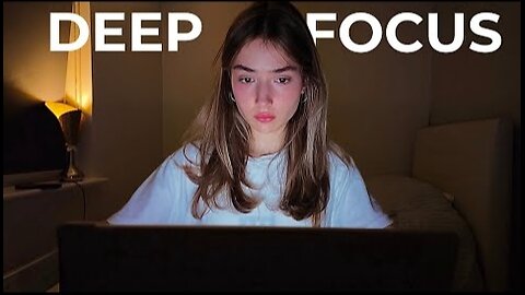 Late Night Study Focus | Real Study Vibes for Concentration