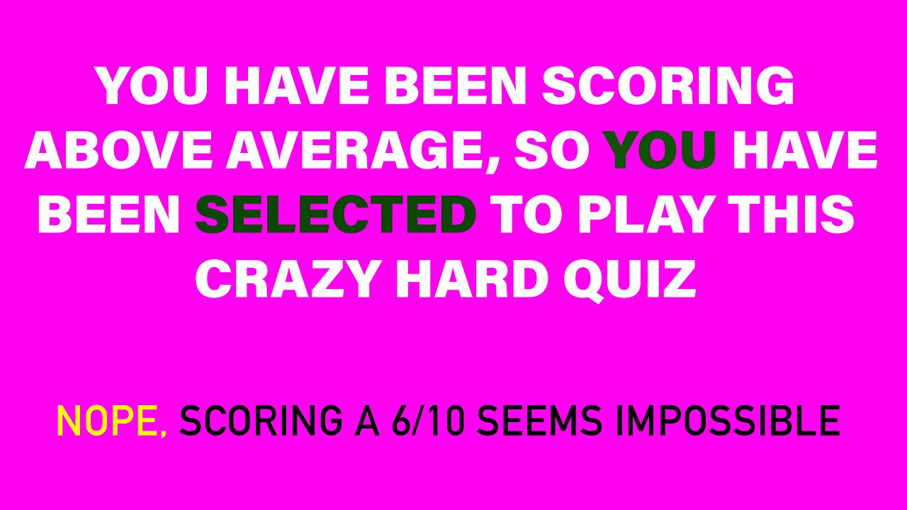 Mixed Knowledge Questions