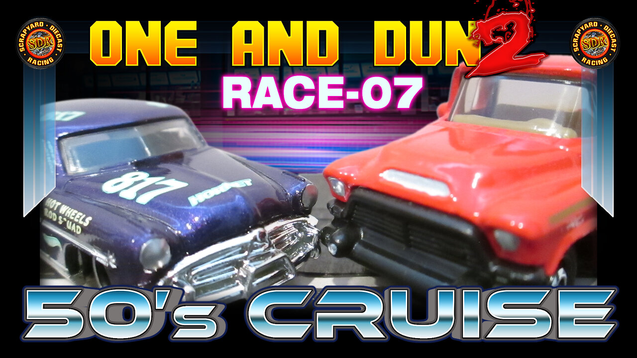 Super-Fan Driver Race 07 | One and Done 2 • 50s Cruise | Hot Wheels Diecast Racing Tournament