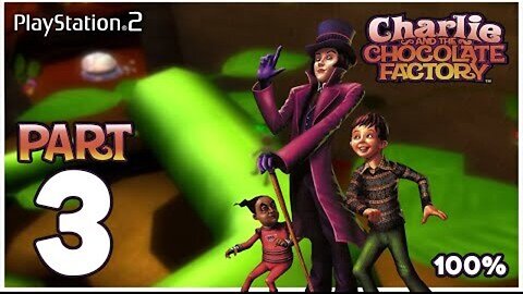 Charlie and the Chocolate Factory PS2 Jelly Beanstalk Room 100% Playthrough